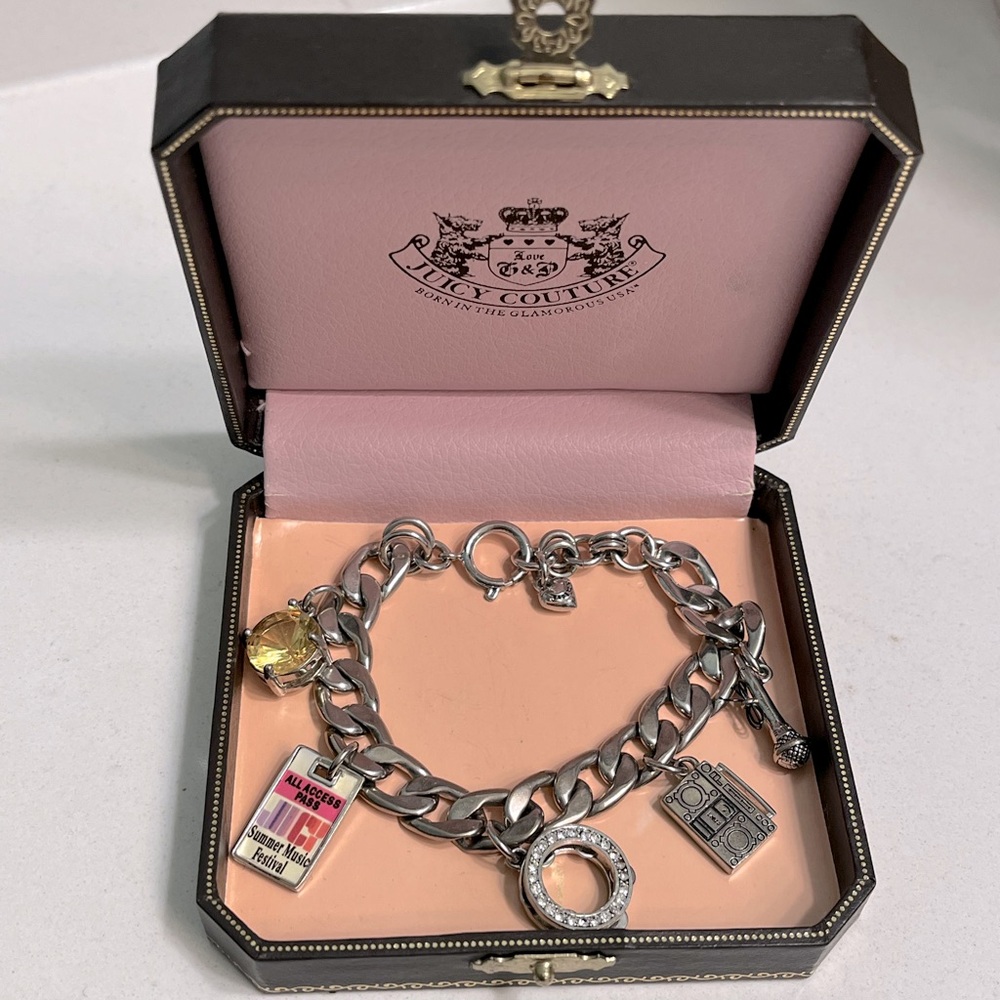 Vintage Juicy Couture Charm Bracelet